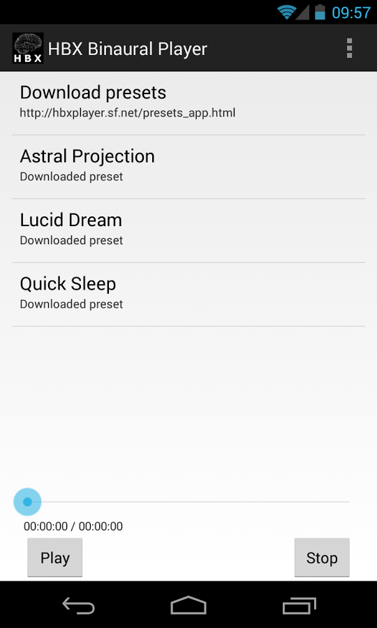 HBX Binaural Player BETA截图3
