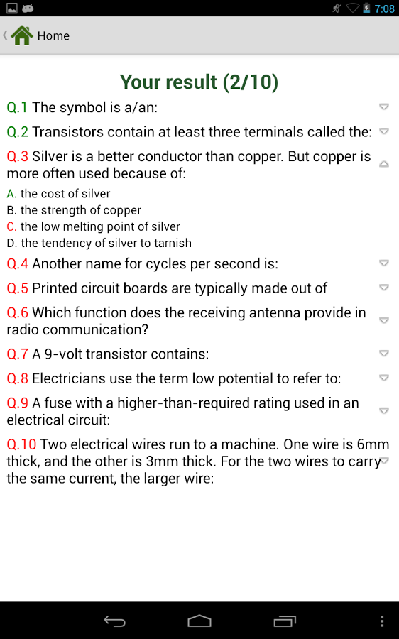 ASVAB Test Complete截图5