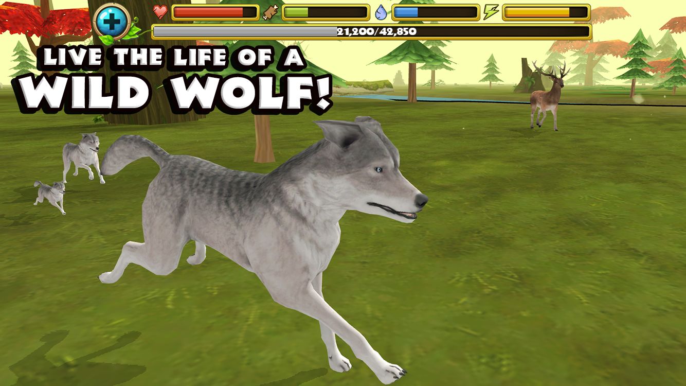 灰狼模拟器 Wildlife Simulator: Wolf截图3