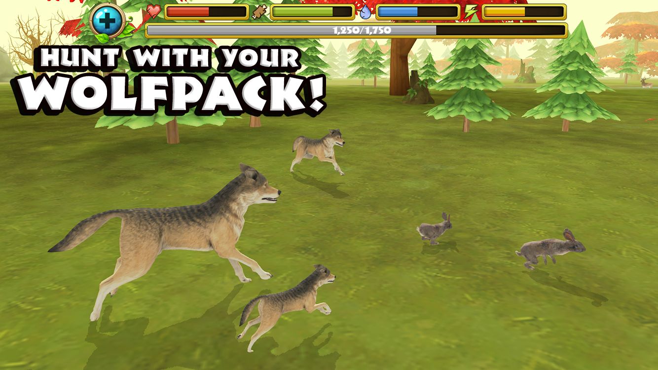 灰狼模拟器 Wildlife Simulator: Wolf截图1