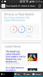 Real Madrid: Widget & News截图4