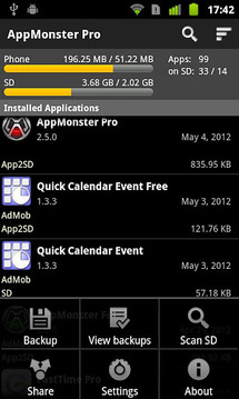 备份精灵专业版AppMonster Pro截图
