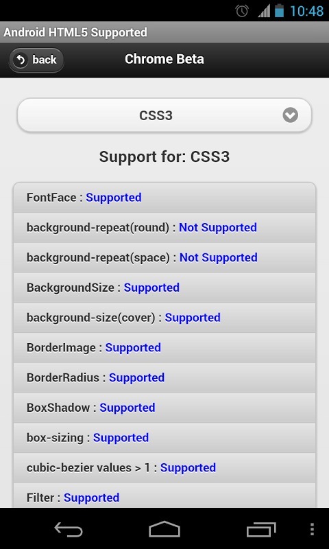 Android HTML5 Supported截图4