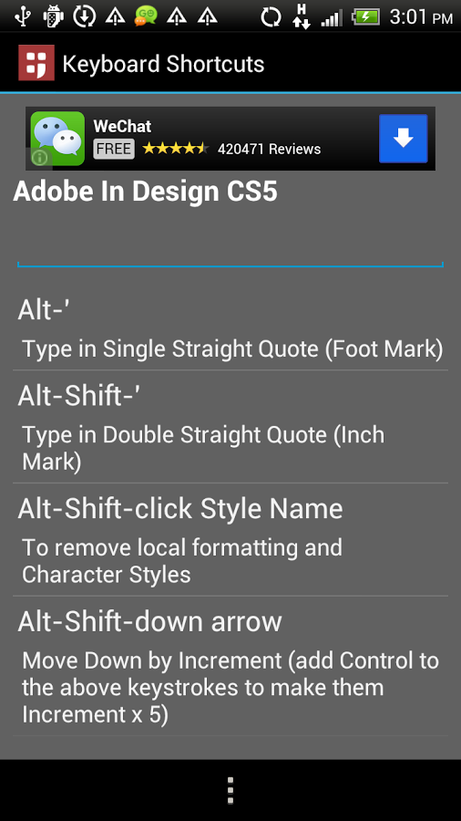 Keyboard Shortcuts Pro截图3