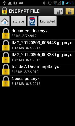 Encrypt File Free截图1