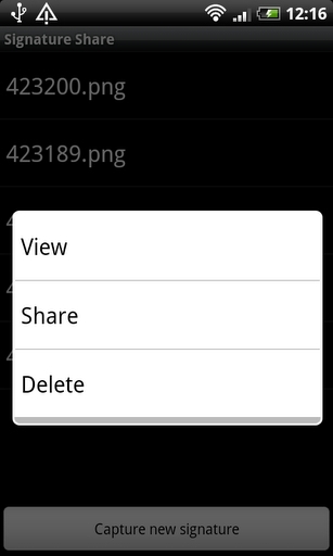 Signature Share截图4