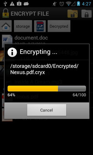 Encrypt File Free截图3