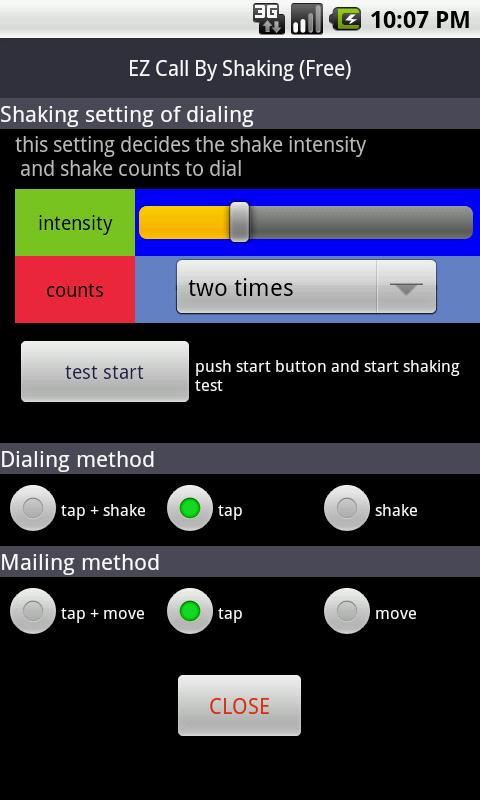 EZ シェイク电话＆メール(Free)截图3