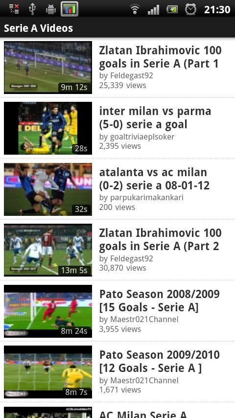 Serie A Explorer截图2