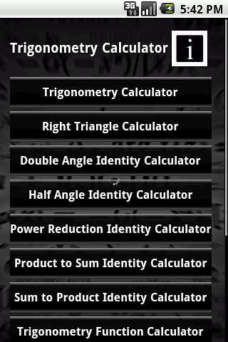 Trigonometry Calculator截图2