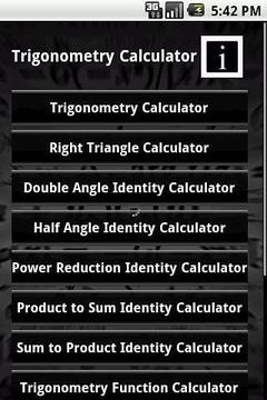 Trigonometry Calculator截图