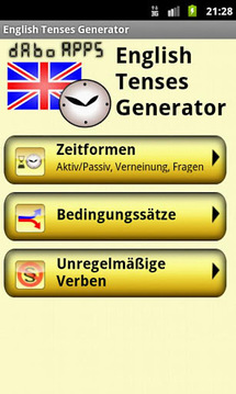 English Tenses Generator截图