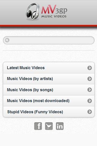 mv3GP - Watch 3GP Music Videos截图2
