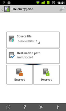 File encryption截图