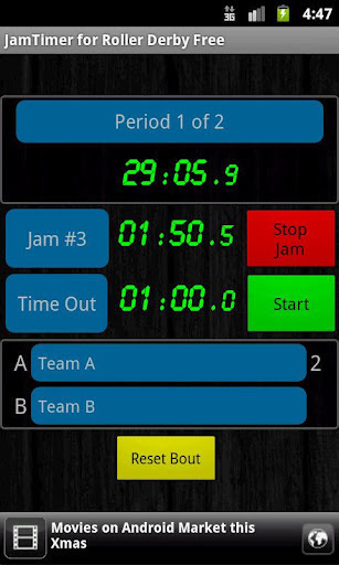 JamTimer for Roller Derby Free截图2