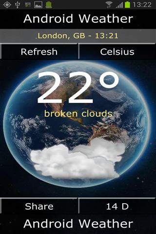 Android的天气 - 14天截图4