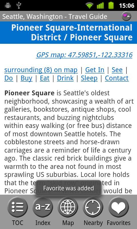 Seattle - FREE Guide & Map截图4