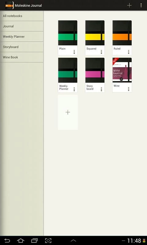 Moleskine笔记本截图1