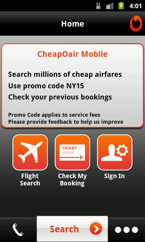 CheapOair Flight Search截图9