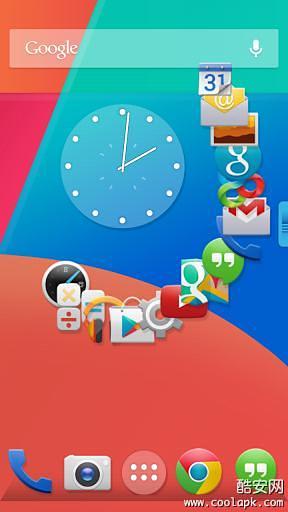 KitKat 4.4桌面主题截图4
