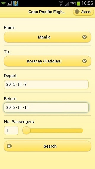 Cebu Pacific Flight Search截图9