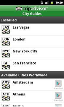 City Guides Catalog截图