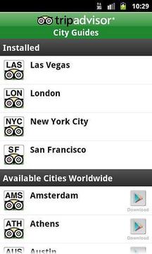 City Guides Catalog截图