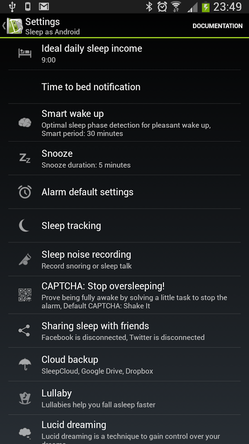 智能闹钟Sleep as Android截图5