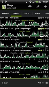 智能闹钟Sleep as Android截图