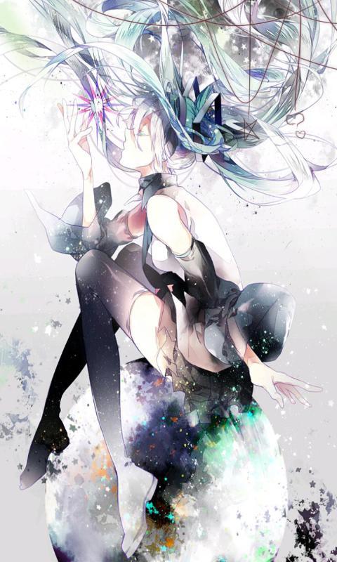 初音sama-绿豆动态壁纸截图1