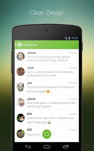 HoverChat悬浮窗短信截图1