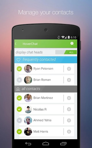 HoverChat悬浮窗短信截图4