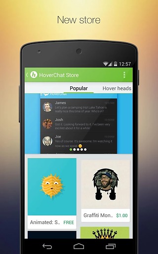 HoverChat悬浮窗短信截图5
