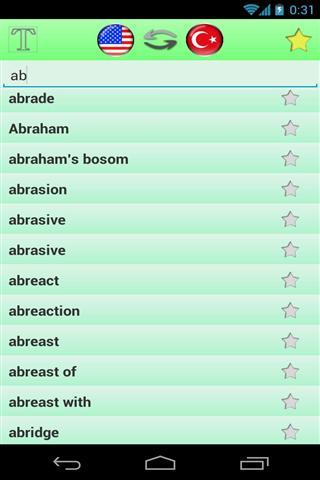 英语-土耳其语 词典截图3