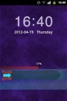 GO Locker Theme Dark Purple截图1