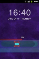 GO Locker Theme Dark Purple截图2