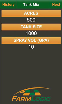 Tank Mix Calculator截图