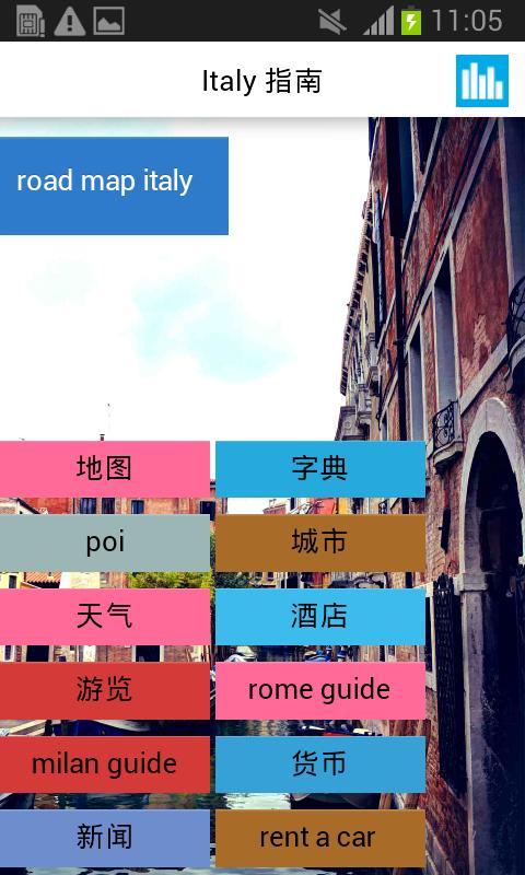 意大利离线地图截图1