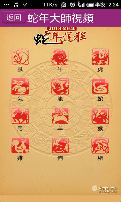 2013蛇年大师视频截图3