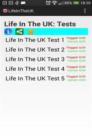 生活在英国测试2013截图1