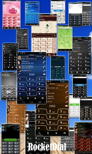 RocketDial UKR Black Theme截图4