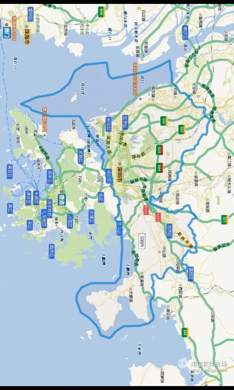 深圳离线导航地图截图2