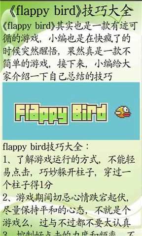 FlappyBird攻略截图4