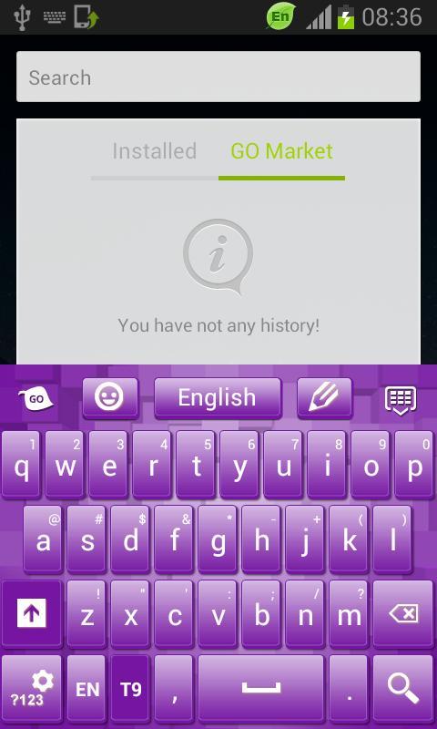 Purple 3D Keyboard截图2