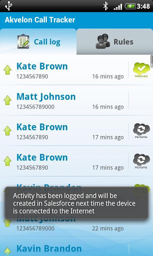 Call Tracker for Salesforce截图6