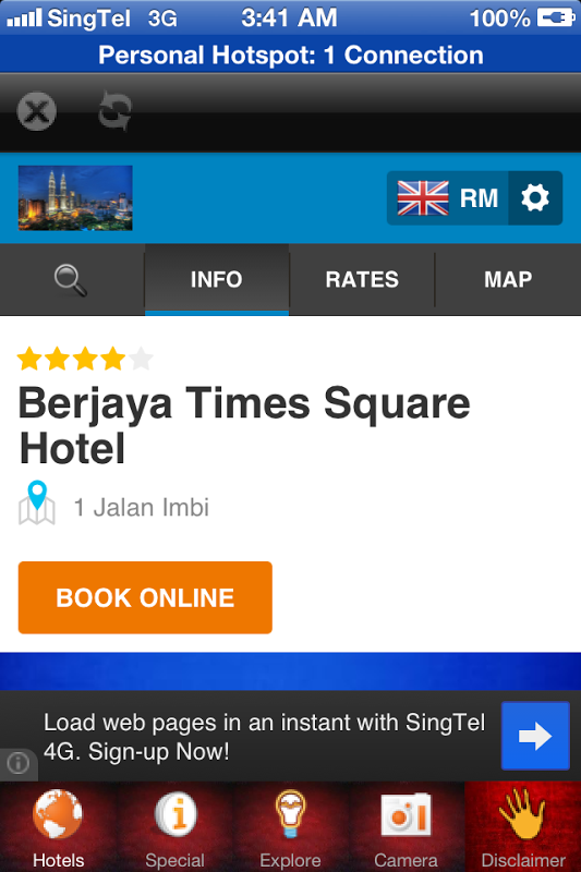 Malaysia Hotel 80% Discount截图2