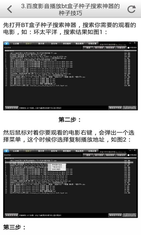 种子搜索神器使用教程截图1