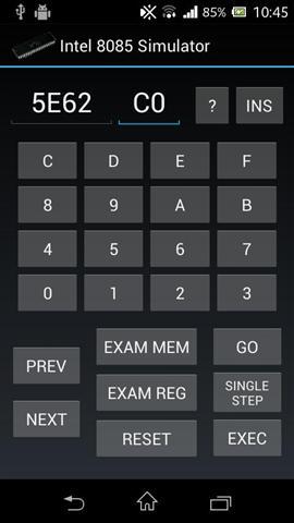 英特尔8085模拟器截图4