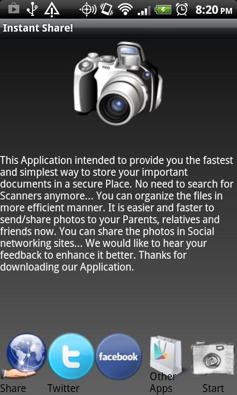 Instant Share  Scanner截图1