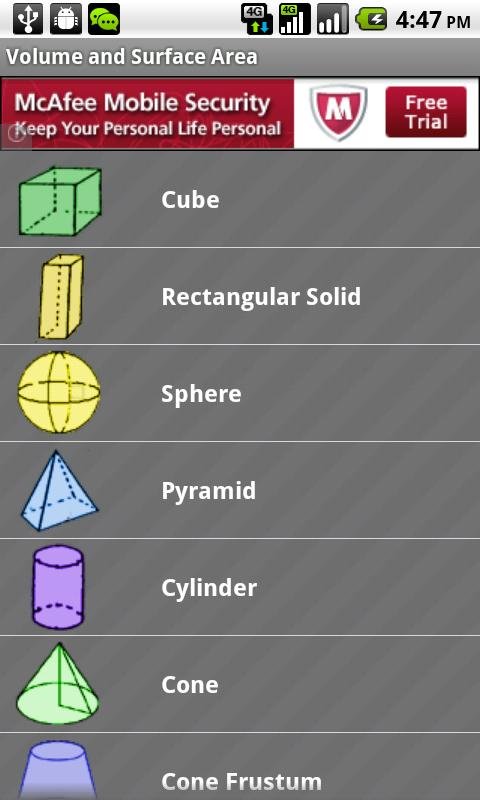 Volume and Surface Area (Lite)截图2